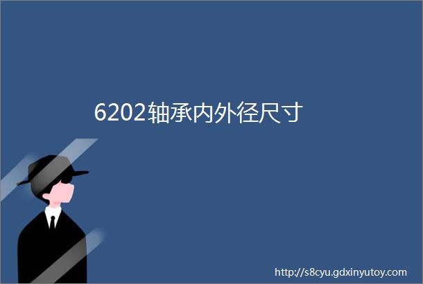 6202轴承内外径尺寸